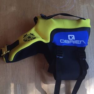 OBRIEN Sports Dog Life Preserver Jacket w/Handle